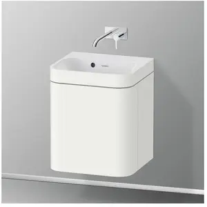 Duravit Happy D.2 Vasque avec meuble bas, 1 porte, HP4633N36360000, c-bonded pas cher