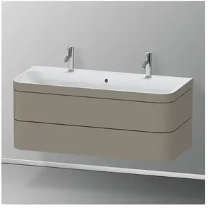 Comparateur de prix : Duravit Happy D.2 Vasque avec meuble bas, 2 tiroirs, HP4640O92920000, c-bonded