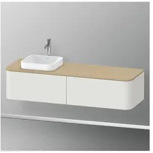Duravit Happy D.2 Meuble sous-vasque, 2 tiroirs, HP4944L39390010, pas cher