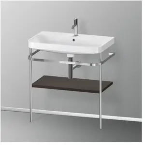 Duravit Happy D.2 Lavabo avec support, HP4837O6969, c-shaped pas cher
