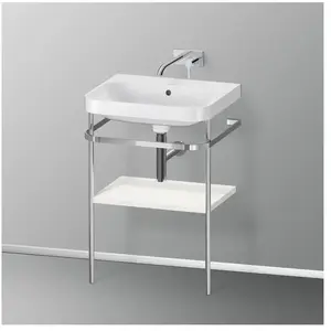 Duravit Happy D.2 Lavabo avec support, HP4835N3939, c-shaped pas cher