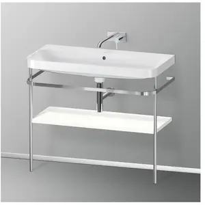 Duravit Happy D.2 Lavabo avec support, HP4838N3636, c-shaped pas cher