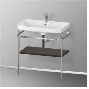 Duravit Happy D.2 Lavabo avec support, HP4837E6969, c-shaped pas cher