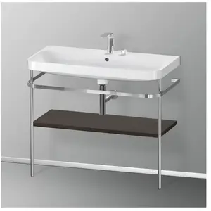 Duravit Happy D.2 Lavabo avec support, HP4838E6969, c-shaped pas cher