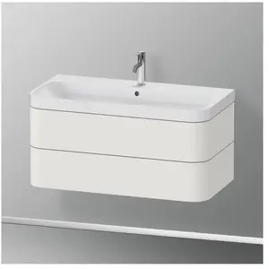 Duravit Happy D.2 Vasque avec meuble bas, 2 tiroirs, HP4348O3939, c-shaped pas cher