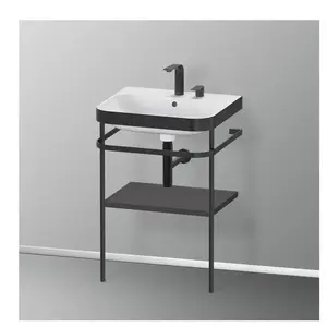Duravit Happy D.2 Lavabo avec support, HP4735E8080, c-bonded pas cher