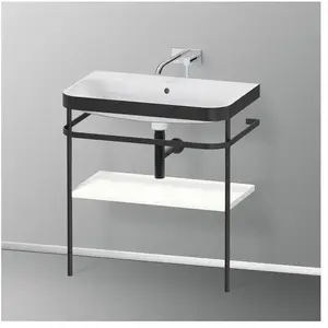Duravit Happy D.2 Lavabo avec support, HP4737N3636, c-bonded pas cher