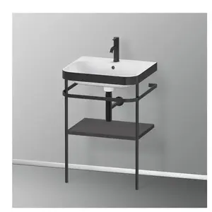 Comparateur de prix : Duravit Happy D.2 Lavabo avec support, HP4735O8080, c-bonded
