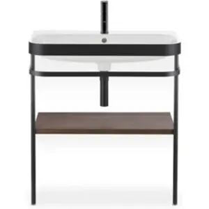 Duravit Happy D.2 Lavabo avec support, HP4737O6969, c-bonded pas cher