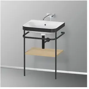 Duravit Happy D.2 Lavabo avec support, HP4735N7171, c-bonded pas cher