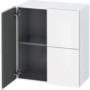 Duravit L-Cube Armoire mi-haute, 2 portes, LC117703030, pas cher