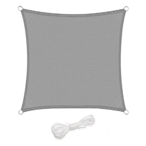 WOLTU Voiles d'ombrage,carré 4x4m, Respirante en HDPE,Protection Solai... pas cher