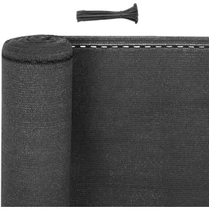 Woltu - Brise-Vue d'intimité Contre Le Vent, Anthracite, 2x10m, 180 g/m² pas cher