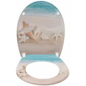 WOLTU Abattant WC Antibactérien Couvercle WC Soft Close pour Couvette ... pas cher