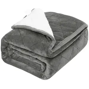 WOLTU Couverture Lestée, Couverture Pondérée 11kg, Contre Stress, Inso...