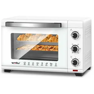Comparateur de prix : Four électrique de table WOLTU 32L - Minuterie 60 min - 1600W - Blanc