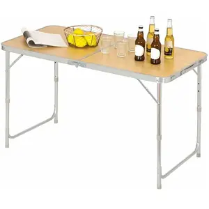 Woltu - Table de camping pliante, Table de jardin pliable, Table de ba...