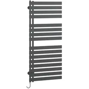 Kermi Credo Half flat-E Sèche-serviettes, fonctionnement tout électrique, EAE1A14450415XK,