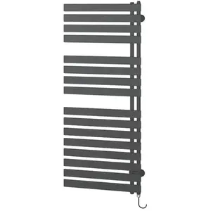 Kermi Credo Half flat-E Sèche-serviettes, fonctionnement tout électrique, EAE1A18450416XK,