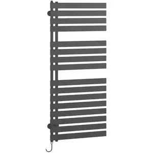 Kermi Credo Half flat-E Sèche-serviettes, fonctionnement tout électrique, EAE1A18600415XK,