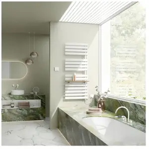 Kermi Credo Half flat-E Sèche-serviettes, fonctionnement tout électrique, EAE1A10600114XK,