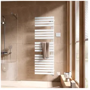 Kermi Credo Half flat-E Sèche-serviettes, fonctionnement tout électrique, EAE1A1800602SXK,