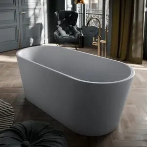 KALDEWEI MEISTERSTÜCK CLASSIC DUO Baignoire ovale en îlot, 204843530663, pas cher