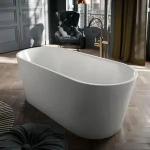 KALDEWEI MEISTERSTÜCK CLASSIC DUO Baignoire ovale en îlot, 204843533001, pas cher