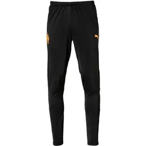 Puma OM (training) - Pantalon de foot noir XS pas cher