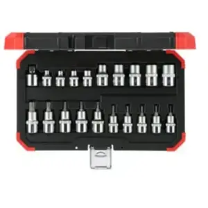 Gedore - red 3300045 - Jeu de clés à douille 1/2 tx 20 pcs , R68003020 pas cher