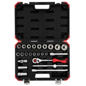 Gedore - red 3300055 - Jeu de clés à douille 1/2 SW10-32mm 24 pieces , R69003024 pas cher