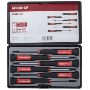 Comparateur de prix : Gedore Juego de destornilladores eléctricos de 2 componentes PH + SL, 6 piezas