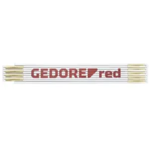 Gedore - R94500002 Mètre ruban en bois 2m classe iii hêtre pas cher