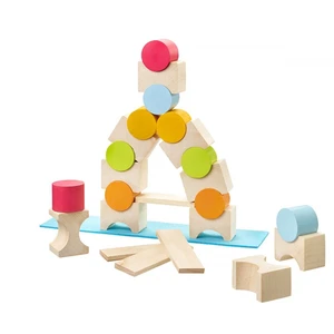 Selecta 62067 Coloro Blocs de Construction en Bois 20 Pièces Multicolore pas cher