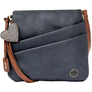 Rieker H1005, Sac d'épaule Femme, Bleu 14, s