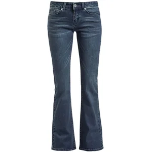 Comparateur de prix : Black Premium by EMP Femme Jean Bleu foncé évasé W31L34