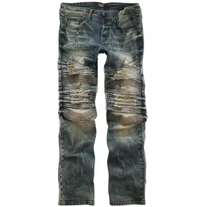 Jean  de Rock Rebel by EMP - Pete - W30L32 à W34L34 - pour Homme - bleu W34L34