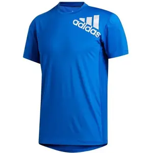 adidas T-shirt Alphaskin 2.0 Sport Fitted Short Sleeve bleu S pas cher