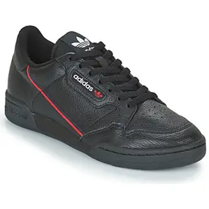 adidas Homme Continental 80' Sneaker Basse, Noir Black G27707, Numeric_38 EU pas cher