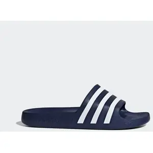 Adidas adilette Homme - Baskets, Bleu - Pointure 45 1/3 - Caoutchouc