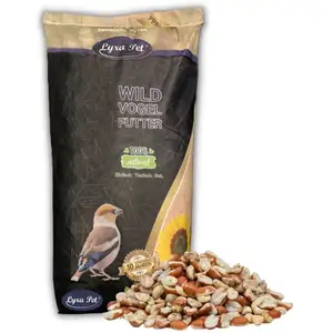 Lyra Pet - 25 kg de graines de cacahuètes ® Splits mélangées blanchies...Vendu paramazon
