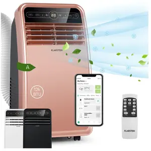 Comparateur de prix : Climatiseur mobile Klarstein 12000 BTU - Commande via app - Fonction v...