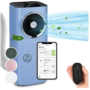Comparateur de prix : Climatiseur mobile avec évacuation - Klarstein - 12000 BTU - Fonction ...