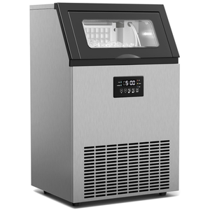 Klarstein machine à glaçons industrielle glacial 55 kg écran led et fe... pas cher