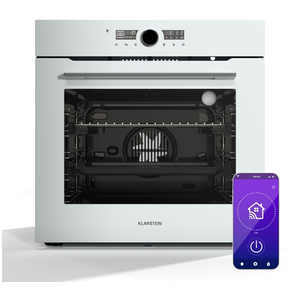 Klarstein illuminosa four multifonction intelligent 73 l commande par ... pas cher