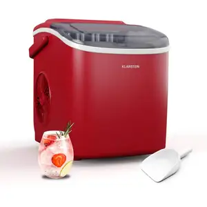Klarstein - Machine à Glaçons - 12kg/24h, 2 Tailles de Glaçons, Réserv... pas cher