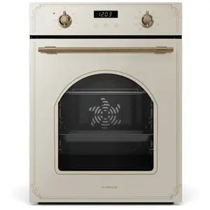 Klarstein Victoria Slim Four encastrable Slim 45 cm 49 L 10 fonctions ... pas cher
