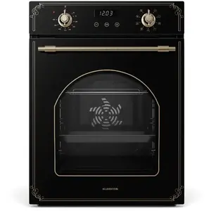 Klarstein elizabeth slim four multifonction encastrable 45 cm 49 l net... pas cher