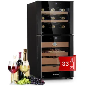 Cave à cigares & cave à vin - Klarstein El Dorado 89 - tactile 89 L LE... pas cher