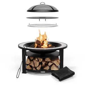 Blumfeldt Merano Circolo Braséro 3 en 1 avec fonction barbecue utilisa... pas cher